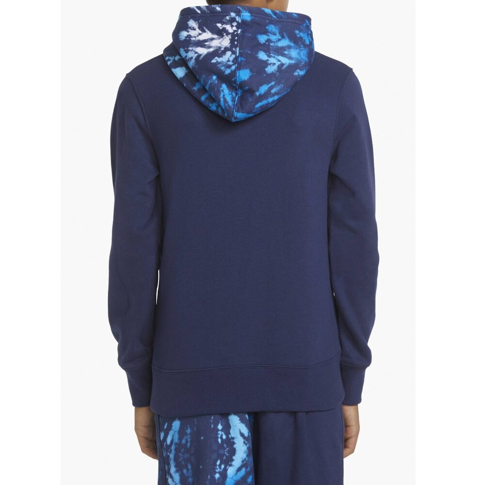 NWT - Levi’s Big Boys Tie Dye Hoodie Sweatshirt + Shorts Set, Blue  - Size XL - Picture 3 of 13